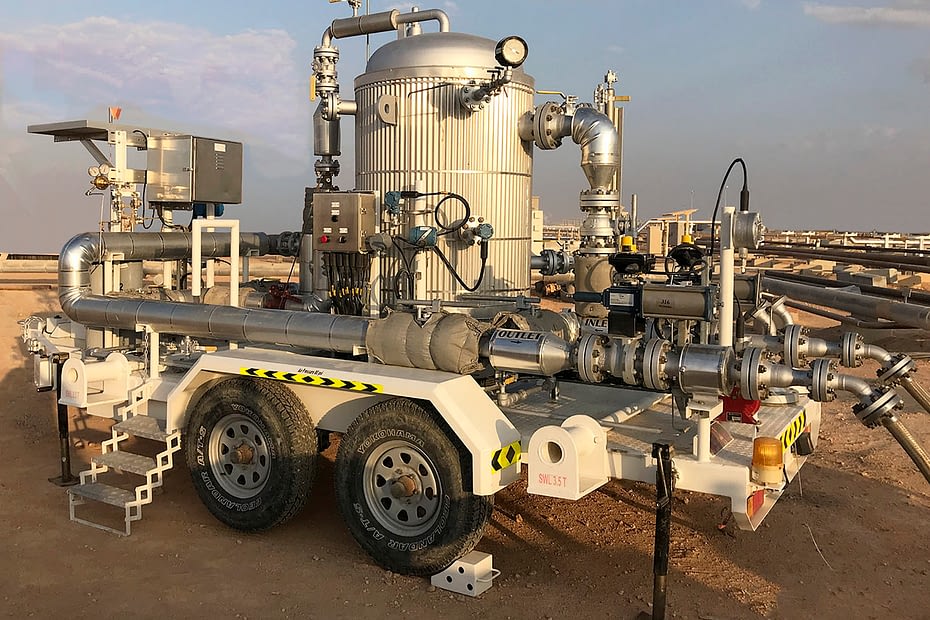 Multi Phase Well Test Unit